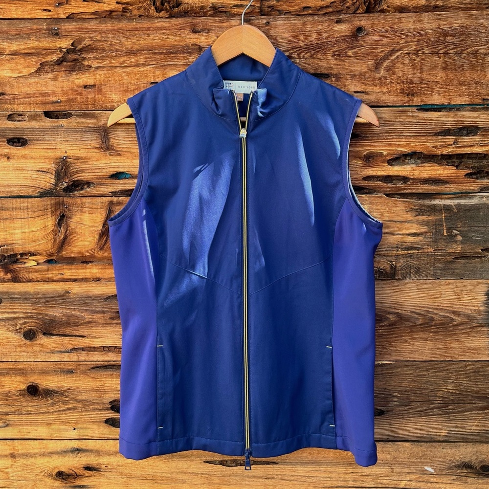 EP NEW YORK | Navy Zip-Up Vest M